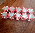 Lot 100 NEW 1980s CERROMAR BEACH CB $5 COIN Casino chip DORADO Puerto Rico poker — photo 5