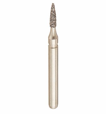 CROSSTECH MultiUse Dental Diamond  A25, FLAME 860/010M, Medium, 5 Burs 