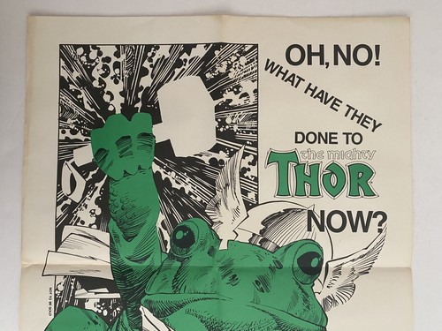 Mighty Thor #363 Promotional Poster (1985) Marvel comics - Simonson 22 X 17 - Picture 2 of 5