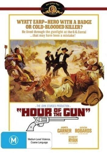 Hour of the Gun (DVD) Jason Robards Jr. James Garner Charles Aidman Albert Salmi - Picture 1 of 3