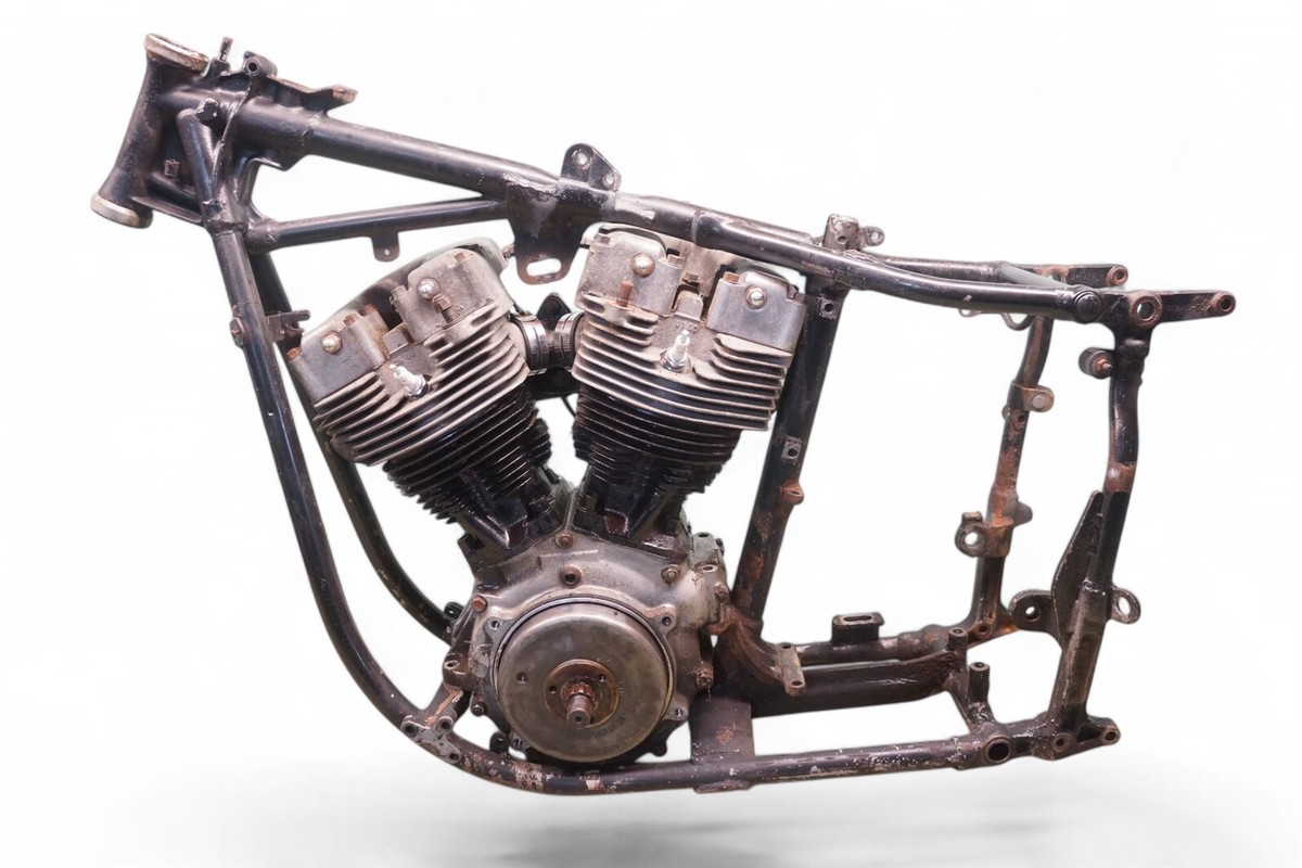 1970 Harley Shovelhead Panhead Fl Flh Duo Electa Glide *2436 Frame