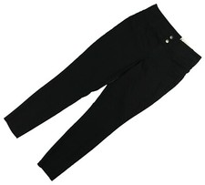 HUE Women's Classic Smoothing Denim Leggings sz Small 4/6 Blackdigo Wash Dark