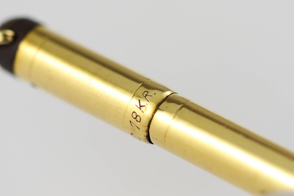 MONTBLANC BABY SAFETY - DOUBLE ZERO - 18K ROSE GOLD - VINTAGE 1920