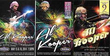 AL KOOPER Birthday Shows CONCERT   HANDBILLs  MINI  POSTERs  BB KINGS NYC Dylan