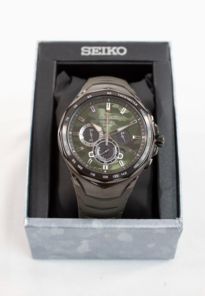 Seiko Coutura Green Unisex Adult Watch - SSC747 | eBay