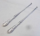 2 KING RICHARD STERLING SILVER LOBSTER PICKS-ODD-ORNATE 1932 TOWLE FINEST