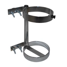 FWF Oxygen Holder for A Walker Holds 1 (D OR E Style) Cylinder Diameter