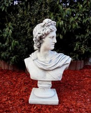 Büste / Gartenfiguren, 55 cm groß Steinfiguren Steinguss, Skulpturen, Gartendeko