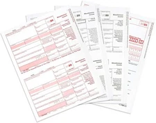 Blue Summit 2020 1099-MISC Tax Kit & 1096, Laser Tax for 25 Recipients (Vendors)
