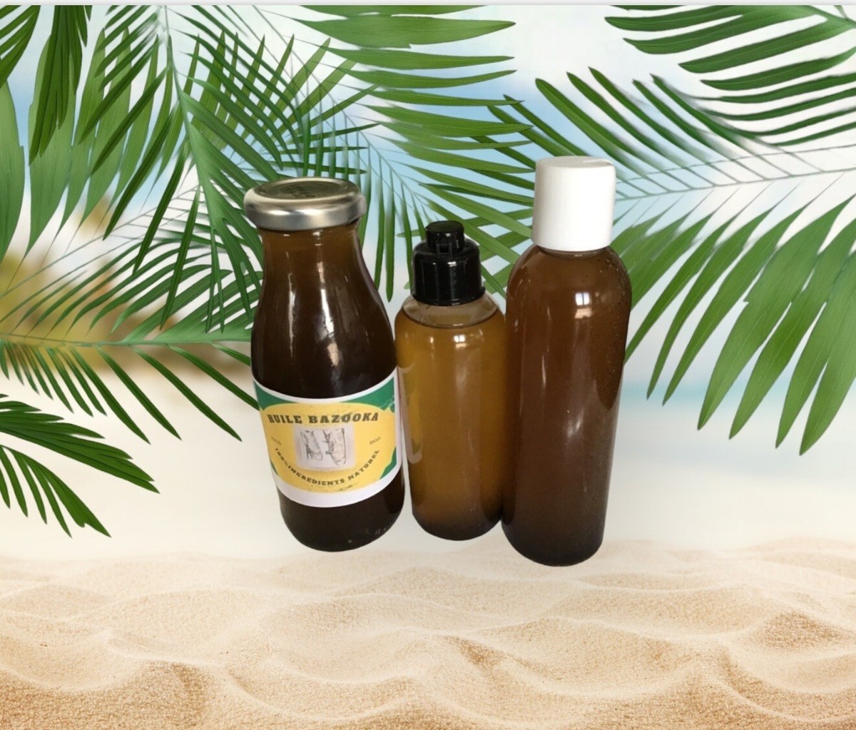 Huile De Kigelia Africana Concentrée 100% Naturelle 1L - Spéciale Express - Gabon