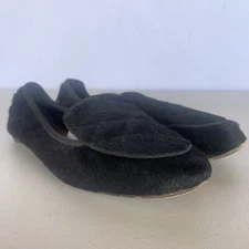 Rag & Bone Pony Hair Flats Loafers Women’s Slip On Black Designer Minimalist