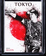 Kyle Klein 2023 Brixton disc golf card Tokyo insert Print Run of 250 #21