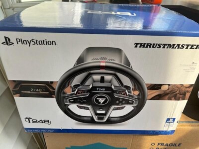 THRUSTMASTER T248P Racing Wheel & Magnetic Pedals HYBRID DRIVE(For PS5, PS4, PC)