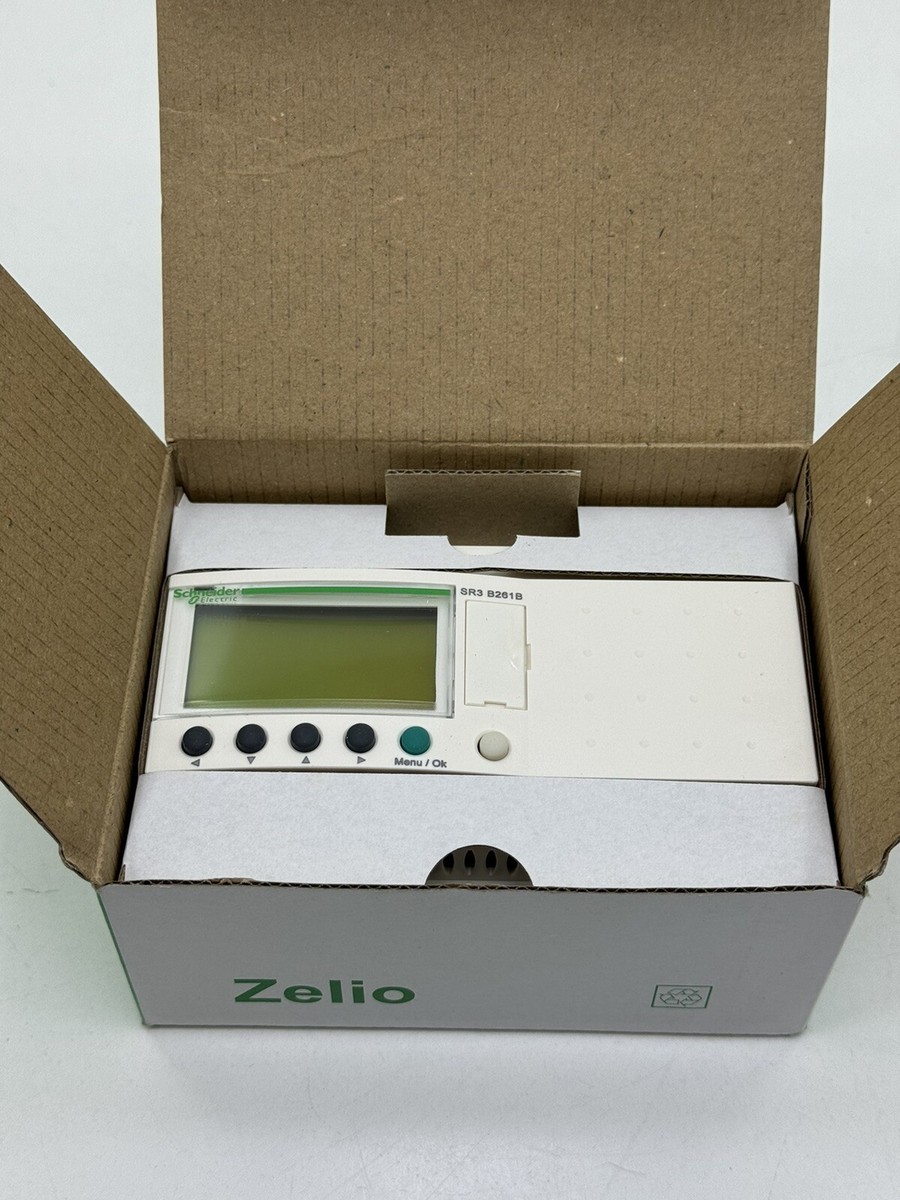 SCHNEIDER SR3B261B ZELIO SMART RELAY SR3 WITH CLOCK SR3 B261B | eBay
