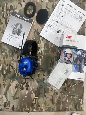 3M PELTOR Lite-Com Pro MT7H7P3E403-50 Two Way Radio Headset with Headband