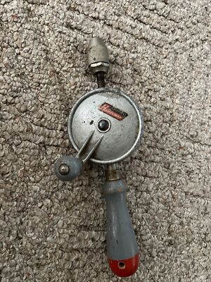 Vintage Hand Drill - Stanley Handyman - Model H1220 - 11.25''