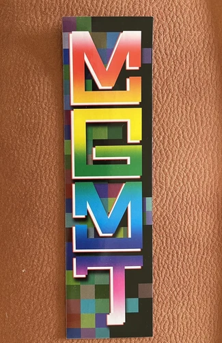 MGMT Promo Sticker - Oracular Spectacular Era 2008 - New - Picture 2 of 2