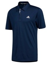 adidas Golf Men's Advantage Novelty Polo Golf Shirt Collegiate Navy Sz 2XL NWT