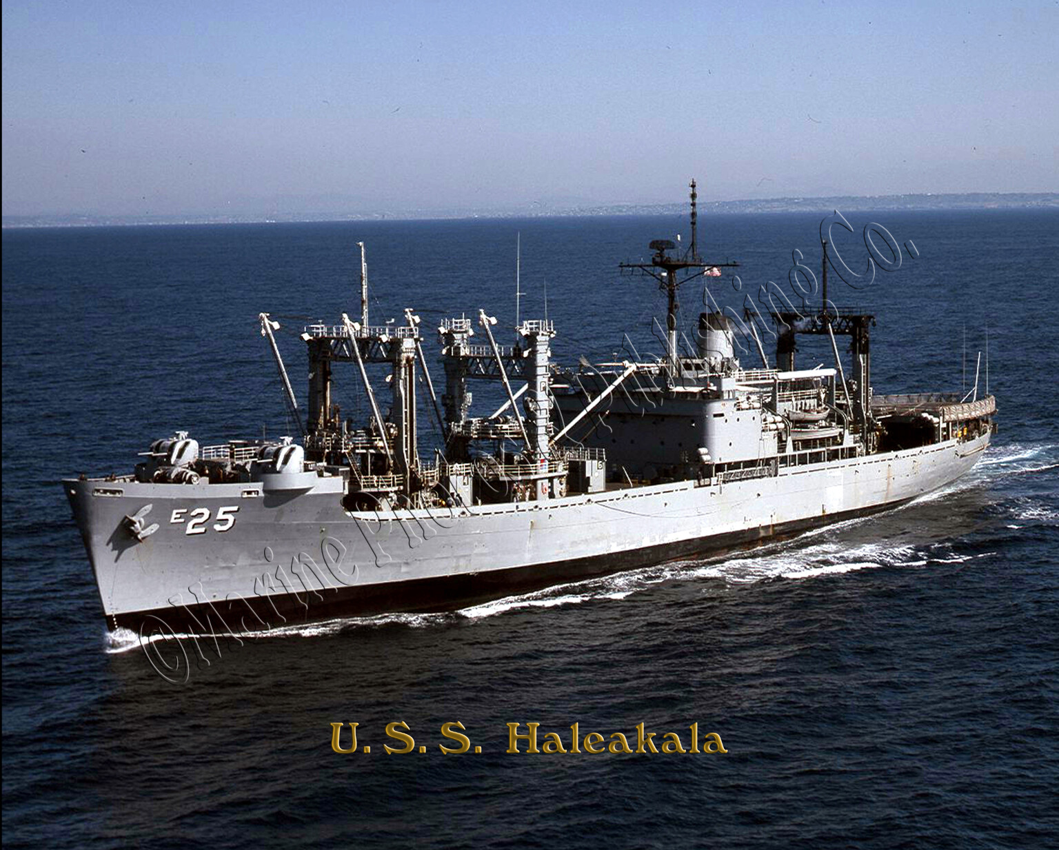 USS HALEAKALA AE 25 Photo Print Personalized US Navy 1981 | eBay