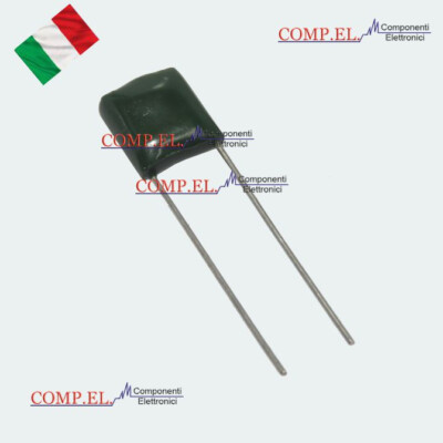 Lotto Da 50 Condensatori Poliestere 1nF 100V Passo 5mm - FV01