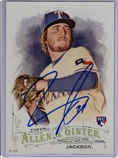 Luke Jackson 2016 Allen & Ginter #226 RC 5x7 #1/49 Signed Autograph Beckett Cert