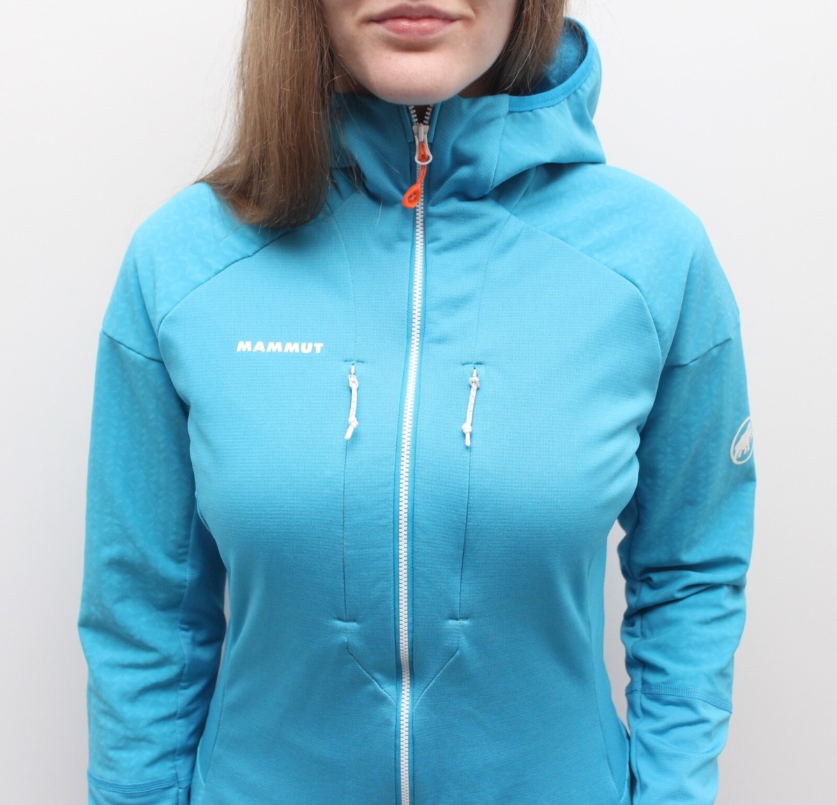 Womens MAMMUT Eiger Extreme Eiswand Advanced ML Hooded Jacket Full