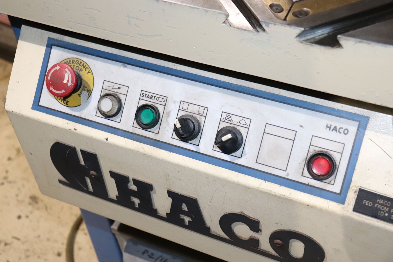 Haco COMBI 220/6 Hydraulic Corner Notcher 8" x 8" x 1/4" eBay