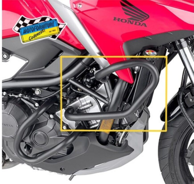 Headerbs Tubo di Collegamento Centrale per Sfiato di Scarico Moto per NC700X NC750X NC750S NC700S 2012‑2017