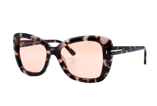 Tom Ford LILY Sunglasses TF430 56F 56-16-140 Butterfly MSRP$525 | eBay