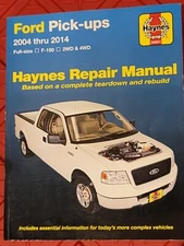 Haynes Repair Manual for Ford Pick-ups 2004-2014 Full-size F-150 2wd&4wd, #36061
