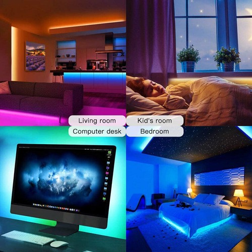 TUYA Smart Life WiFi USB Led strip Smart APP Controller RGB 5V for Alexa Google - Picture 4 of 10