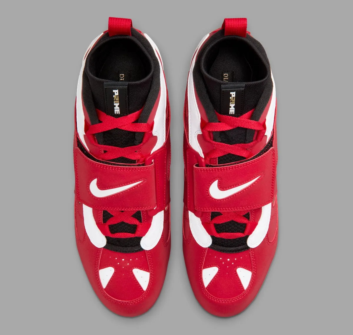 Nike Air Diamond Turf 2 TD Prime Red Black IF4807-001 sz 10  display picture 2