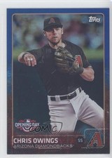 2015 Topps Opening Day Opening Day Edition Blue Chris Owings #46 0w8