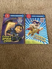 Lot of 2 Step into Reading Nickelodeon Paw Patrol Books