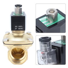 ⁺ Brass Solenoid Valve Normally Open Electric Solenoid Valve For Mechanical