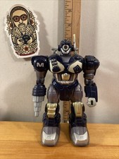 Hap-P-Kid M.A.R.S. Motorized Attack Robo Squad BLUE Polar Captain Robot NOT WORK