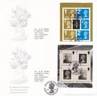 6 x GB RM FDC: 2007 MACHINS 40th Anniversary - Sheets & panes + Various Cancels