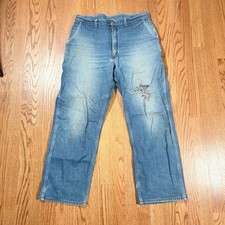 Vintage Oshkosh B'Gosh Carpenter Denim Jeans 32x28.5