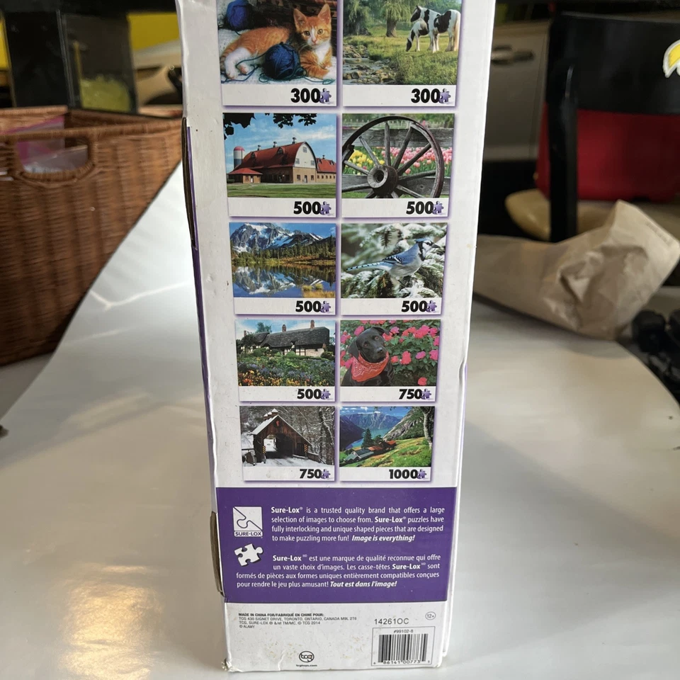 9 Photo Gallery Jigsaw Puzzles 300-1000 Pieces Sealed Individually Bagged . - Image 3 of 3