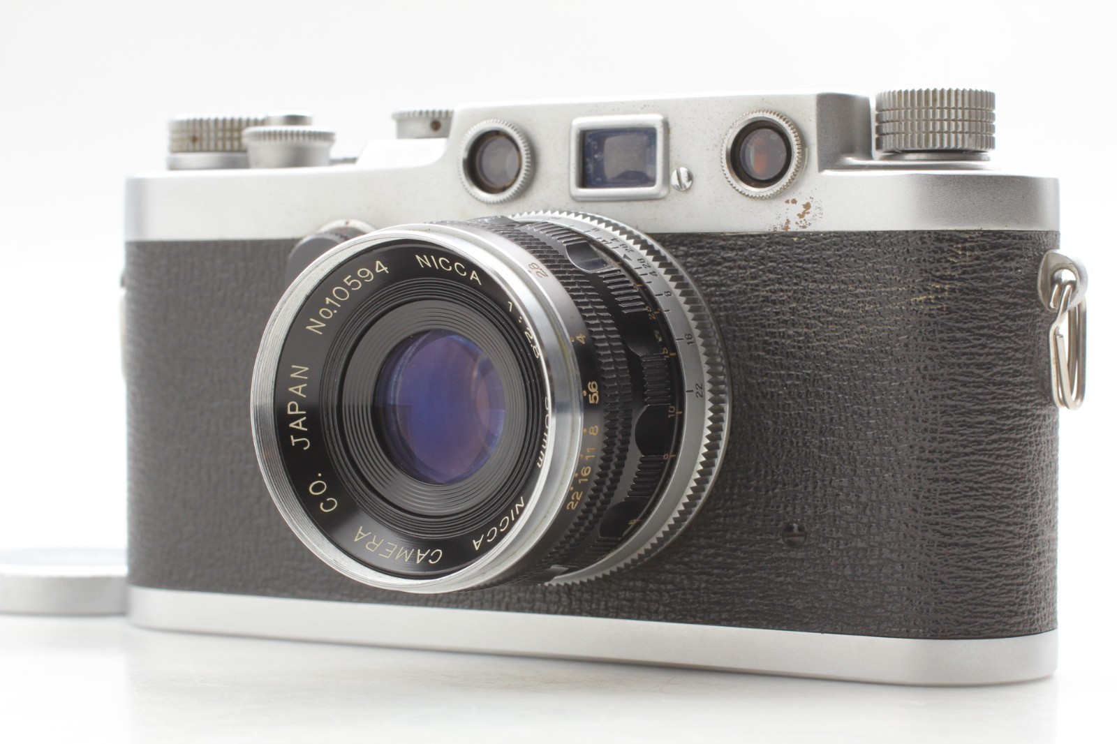 【Rare Set / EXC+5 】 Nicca Type-33 Rangefinder 35mm Film Camera w/ 50mm F2.8...