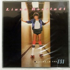 LINDA RONSTADT LIVING IN USA ASYLUM 6E155 US VINYL LP