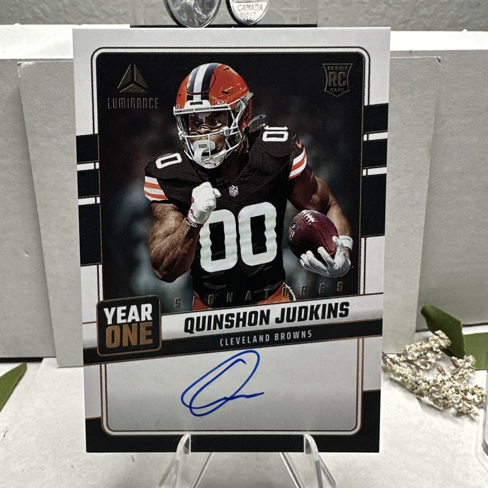 Quinshon Judkins Panini Luminance Year One Signatures Rps #YOSQJS Base