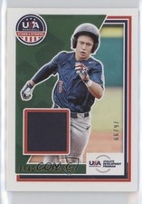 2022 USA Baseball Stars & Stripes Materials Gold 76/99 Brady Murrietta 0g4