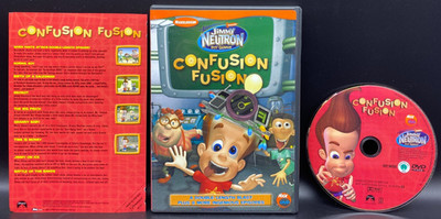 Jimmy Neutron Boy Genius Confusion Fusion DVD Insert 2003 Nickelodeon OOP