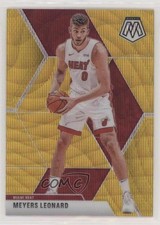 2019-20 Panini Mosaic Tmall Gold Wave Prizm Meyers Leonard #190 06m2