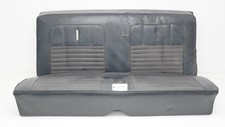 1966-1967 Ford Fairlane 2 Door Hardtop Rear Back Seat Black. Oem.