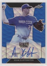 2018 Leaf Metal Draft Blue Wave 17/20 Adam Kloffenstein #BA-AK1 Auto 0b3