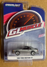 1982 FORD MUSTANG GT 5.0 1/64 scale DIECAST CAR GREENLIGHT 13310-D