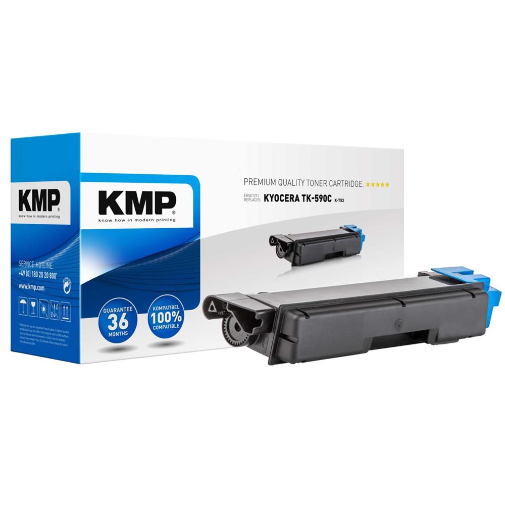 KMP K-T53 Toner cyan kompatibel mit Kyocera TK-590 C 11990₽