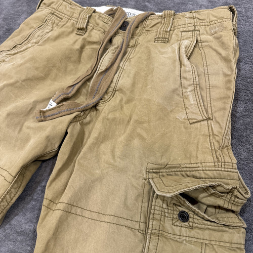 Y2K Abercrombie & Fitch Cargo Hose 30x30 Fallschirmjäger Fatigue Militär 90er - Bild 5 von 21
